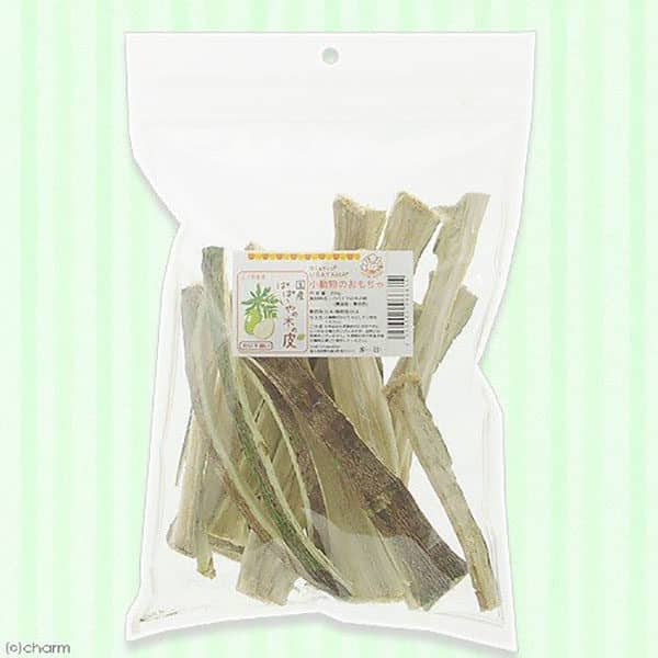 国産　パパイヤの木の皮　形状不揃い　２００ｇ