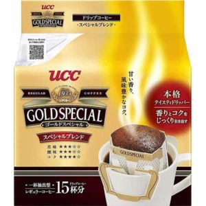 UCC ゴールドスペシャル ドリップコーヒー スペシャルブレンド 15P レギュラー(ドリップ)