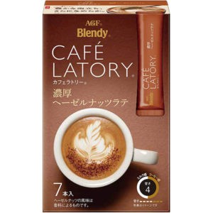 AGF Cafe Latte Rich Hazelnut Latte 7 Stick